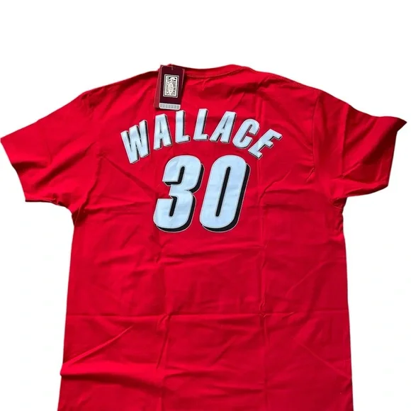 NBA Portland Trailblazers Wallace T-Shirt - Picture 2 of 9